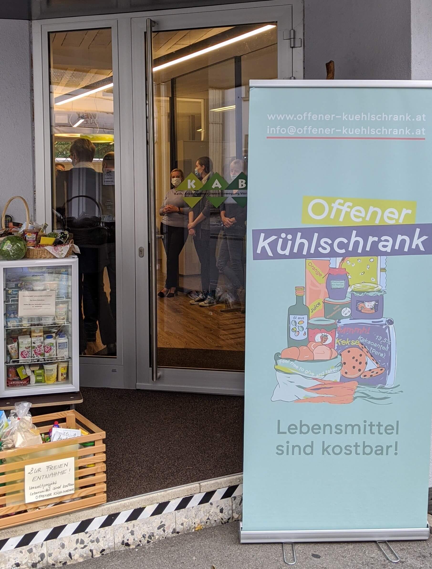 Offener Kühlschrank Offener kühlschrank